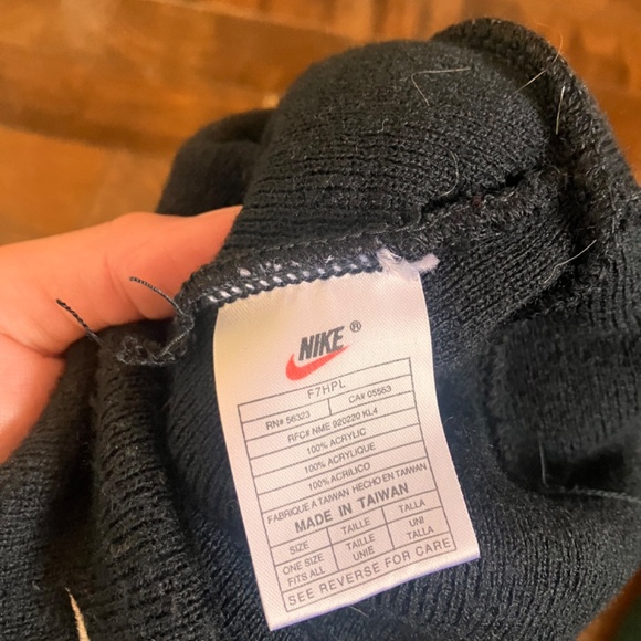 90s Nike beanie hat vintage street - Picture 4 of 4